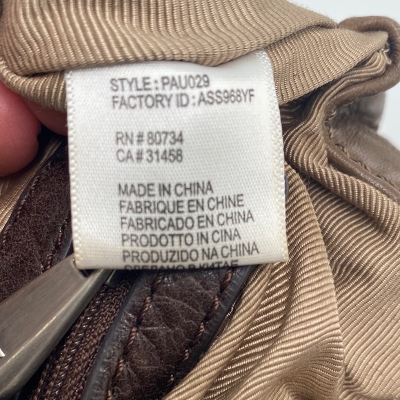 BCBGMaxAzria Brown Leather Bag